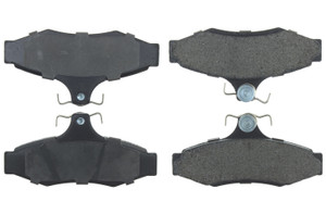 Centric Brake Parts Posi-Quiet Extended Wear Brake Pads with Shims 106.0724 Centric Brake Parts Posi-Quiet Extended Wear Brake Pads with Shims 106.0724
