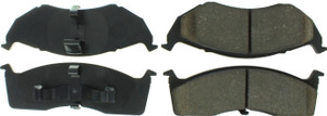 Centric Brake Parts Posi-Quiet Extended Wear Brake Pads with Shims a 106.073