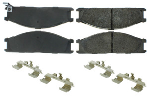Centric Brake Parts Premium Semi-Metallic Br ake Pads with Shims and 300.0333 Centric Brake Parts Premium Semi-Metallic Br ake Pads with Shims and 300.0333