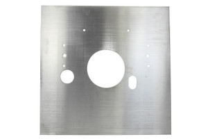 Chassis Engineering Chevy Aluminum Mid-Plate - 1/4in Thick C/E3696 Chassis Engineering Chevy Aluminum Mid-Plate - 1/4in Thick C/E3696