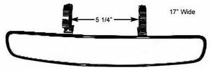 Coleman Racing Products Wide Angle Mirror W/1.75in Mount 16741 Coleman Racing Products Wide Angle Mirror W/1.75in Mount 16741