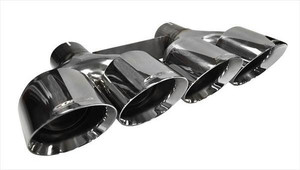 Corsa Performance Exhaust Tip Kit -  Quad 4.5in Polished Pro-Serie 14062