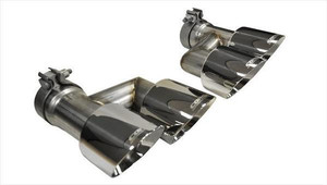 Corsa Performance Exhaust Tip Kit - Tip K it Dual Rear Exit with 14333 Corsa Performance Exhaust Tip Kit - Tip K it Dual Rear Exit with 14333