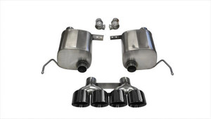 Corsa Performance Exhaust Valve-Back - 2.7 5in Valve-Back Dual Rea 14762BLK Corsa Performance Exhaust Valve-Back - 2.7 5in Valve-Back Dual Rea 14762BLK