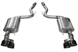 Corsa Performance Exhaust Axle-Back - 2.75 in Dual Rear Exit 14784BLK Corsa Performance Exhaust Axle-Back - 2.75 in Dual Rear Exit 14784BLK
