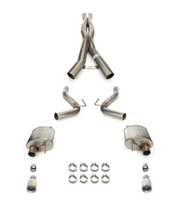 Corsa Performance 24-   Mustang 5.0L Cat Back Exhaust 21251