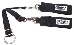 Crow Safety Gear Arm Restraints 2in Nylon Black Attaches On Arm 11574A2