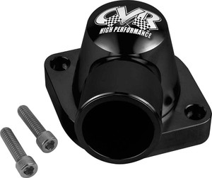 Cvr Performance Thermostat Housing GM LS w/ 1-1/2 - Black TSH5BK