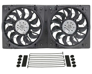 Derale 13in Dual High Output RAD Fans Puller 16928
