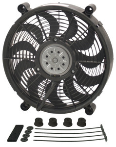 Derale 14in High Output Electrc Fan Std Kit 18214