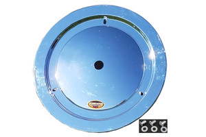 Dominator Race Products Wheel Cover Bolt-On Chrome Real Style 1006-B-CHROME Dominator Race Products Wheel Cover Bolt-On Chrome Real Style 1006-B-CHROME