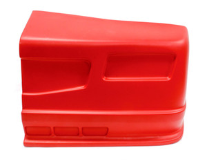 Dominator Race Products SS Nose Red Left Side Dominator SS 302-RD-NE