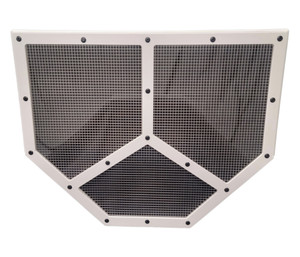 Dominator Race Products Shaker Screen Radiator Mod White DOM-551-WH Dominator Race Products Shaker Screen Radiator Mod White DOM-551-WH