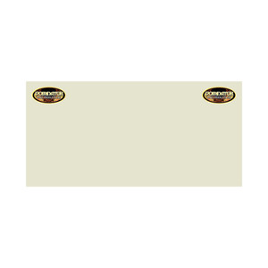 Dominator Race Products Quarter Panel Mod White  30in x 70in 776-WH