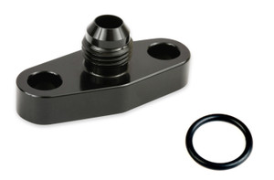 Earls Turbo Oil Drain Back Flange  6an - Black GT0003ERL