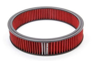 Edelbrock Air Filter Element Red 14in x 3in 43666