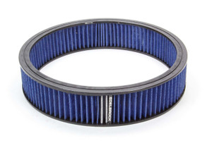 Edelbrock Air Filter Element Blue 14in x 3in 43667