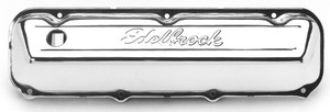 Edelbrock Signature Series V/C's - BBF Chrome Steel 4463