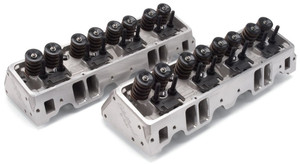 Edelbrock SBC E-Street 210 Heads - 64cc 2.08/1.60 5087