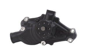 Edelbrock SBC Water Pump - Short Black 88103