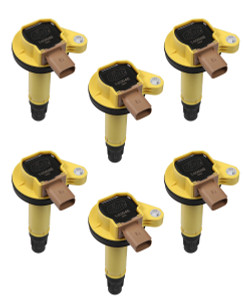 Accel Coil - Ford 3.5L V6 EcoBoost 6pk - Yellow 140646-6