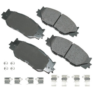 Akebono Brake Corporation Brake Pad Front Lexus IS250 06-15 ACT1178A Akebono Brake Corporation Brake Pad Front Lexus IS250 06-15 ACT1178A
