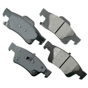 Akebono Brake Corporation Brake Pad Rear Dodge Durango 11-20 Jeep Grand ACT1498