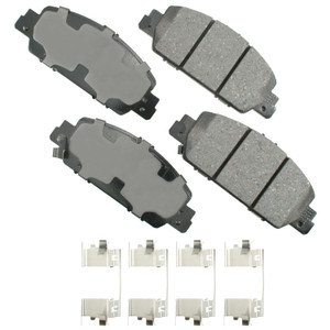 Akebono Brake Corporation ProACT Ultra-Premium Bra ke Pads - Front ACT1654 Akebono Brake Corporation ProACT Ultra-Premium Bra ke Pads - Front ACT1654