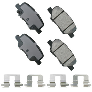 Akebono Brake Corporation Brake Pad Rear Mazda 6 14-15 Mitsubishi Outland ACT1679 Akebono Brake Corporation Brake Pad Rear Mazda 6 14-15 Mitsubishi Outland ACT1679