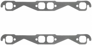 Fel-Pro SB Chevy Exhaust Gaskets Square Port Stock Size 1444
