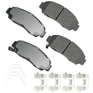 Akebono Brake Corporation ProACT Ultra-Premium Bra ke Pads - Front ACT787A Akebono Brake Corporation ProACT Ultra-Premium Bra ke Pads - Front ACT787A