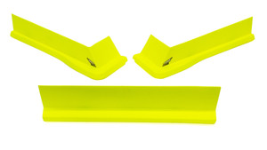 Fivestar Modified Aero Valance 3pc. Fluorescent Yellow 3022-417-FY