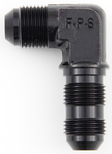 Fragola #10 x 90 Deg Bulkhead Fitting Black 483310-BL