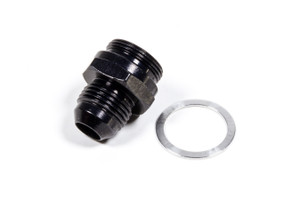 Fragola Carb Adapter Fitting #8 x 7/8-20 Black 491948-BL