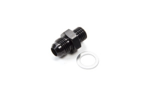 Fragola Male Adapter Fitting #6 x 9/16-24 Holley Blk 491951-BL