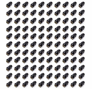 Gorilla 100 Lugnuts 1/2 Acorn Bulge 3/4in Hex Black 41188BC