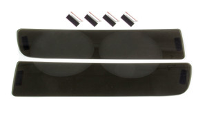 G.T. Styling 84-90 Corvette Turn Sign Frt Smoke No Rubber 2pcs GT039FS