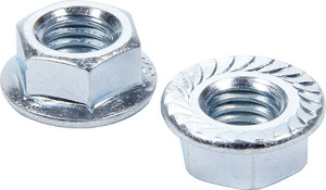 Allstar Performance Serrated Flange Nuts 1/2-13 10pk ALL16044-10