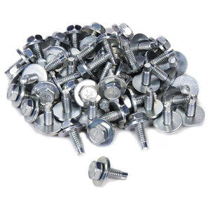 Allstar Performance Body Bolt 3/4in 50pk Silver ALL16552-50