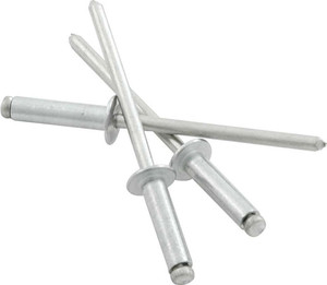 Allstar Performance 1/8in Alum Rivet Silver 25Pk 5/16in-3/8in ALL18194 Allstar Performance 1/8in Alum Rivet Silver 25Pk 5/16in-3/8in ALL18194