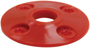 Allstar Performance Scuff Plate Plastic Red 4pk ALL18432