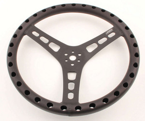 Joes Racing Products 14in Dished Steering Wheel Black 13514-B Joes Racing Products 14in Dished Steering Wheel Black 13514-B