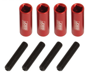 Joes Racing Products Aluminum Valve Cover Nut Kit w/Studs 1/4-28 34352 Joes Racing Products Aluminum Valve Cover Nut Kit w/Studs 1/4-28 34352