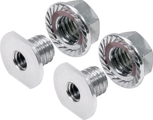 Allstar Performance Threaded Nut Insert Aluminum 2pk ALL18548