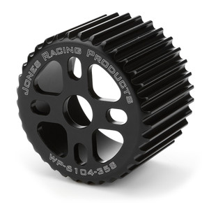 Jones Racing Products Pulley Water Pump HTD 35 Tooth Deep Offset WP-6104-35S Jones Racing Products Pulley Water Pump HTD 35 Tooth Deep Offset WP-6104-35S