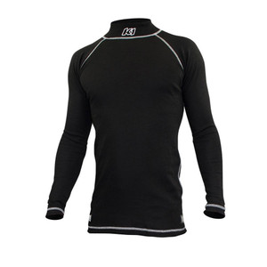 K1 Racegear Undershirt Flex Black Large 26-FUS-N-L