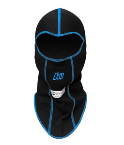 K1 Racegear Balaclava Head Sock Black Single Layer 26-SLH-N