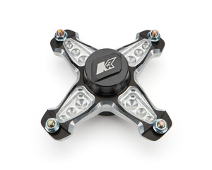 Keizer Aluminum Wheels, Inc. Front Hub Blk Anod 4 Pin Micro w/Bearing Right 10P4 Keizer Aluminum Wheels, Inc. Front Hub Blk Anod 4 Pin Micro w/Bearing Right 10P4