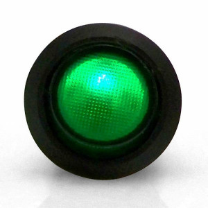 Keep It Clean Illuminated Rocker 6 Green KICSW32G
