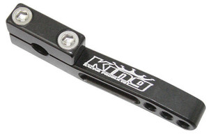 King Racing Products Throttle Arm 5/16 Billet Black 2065 King Racing Products Throttle Arm 5/16 Billet Black 2065